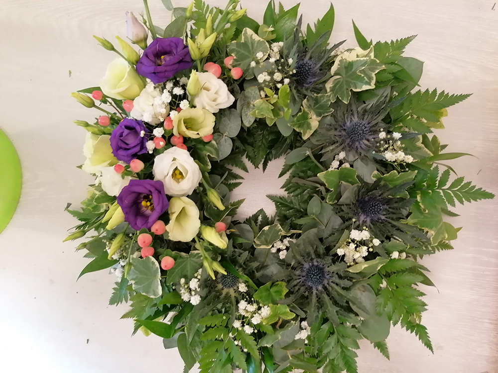 Flower wreaths